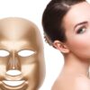 Masque LED Photon Doré — Soin Anti-acné & Rajeunissement