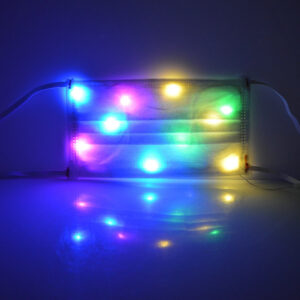 Masque LED Ambiance — Masque Lumineux Festif