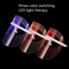 Masque LED Photothérapie Visage Rechargeable – 3 Couleurs