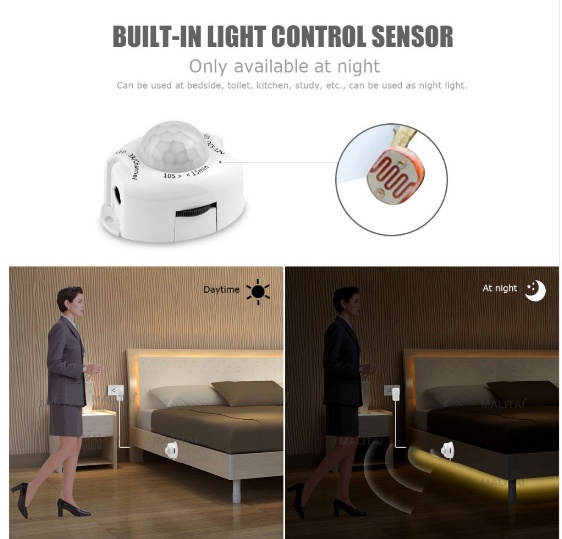 Ruban LED Intelligent à Détection de Mouvement