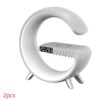 Lampe G Connectée 3‑en‑1 — LED, Chargeur 15W & Enceinte Bluetooth