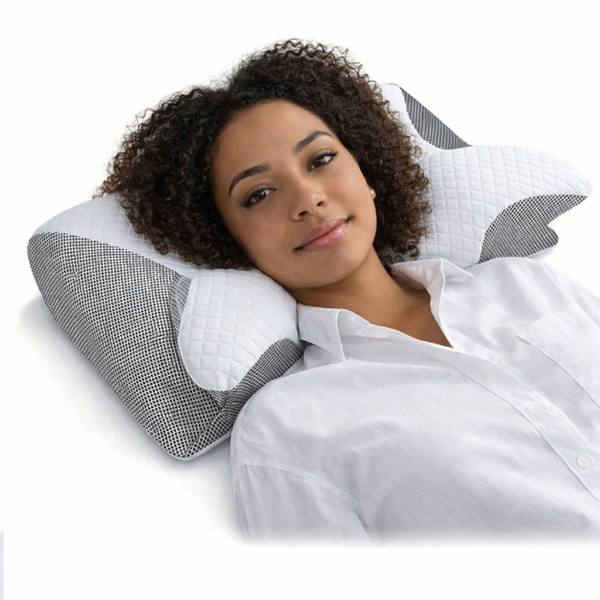 ChatGPT Image 3 avr. 2026, 12_43_30 Oreiller Cervical Ergonomique 2-en-1 - Confort & Soutien