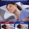 ada36dda-00cb-4cfa-afd6-3eb17d536a4a Oreiller Cervical Ergonomique 2-en-1 - Confort & Soutien