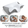 Oreiller Cervical 2-en-1 — Confort Mémoire