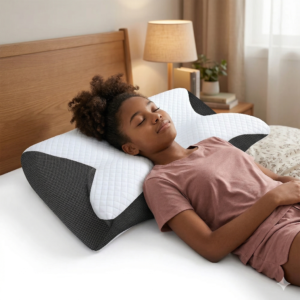 Oreiller Cervical 2-en-1 — Confort Mémoire