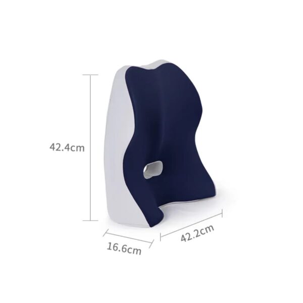 WhatsApp Image 2026-04-09 at 19.01.58 (3) Coussin Lombaire Mémoire de Forme — Support Dorsal Amovible